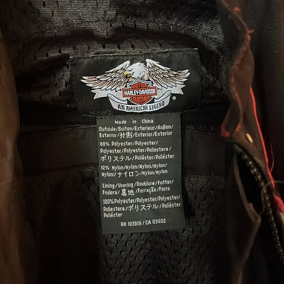 Ladies vintage Harley Davidson biker jacket. Size XS - Picture 7 of 7